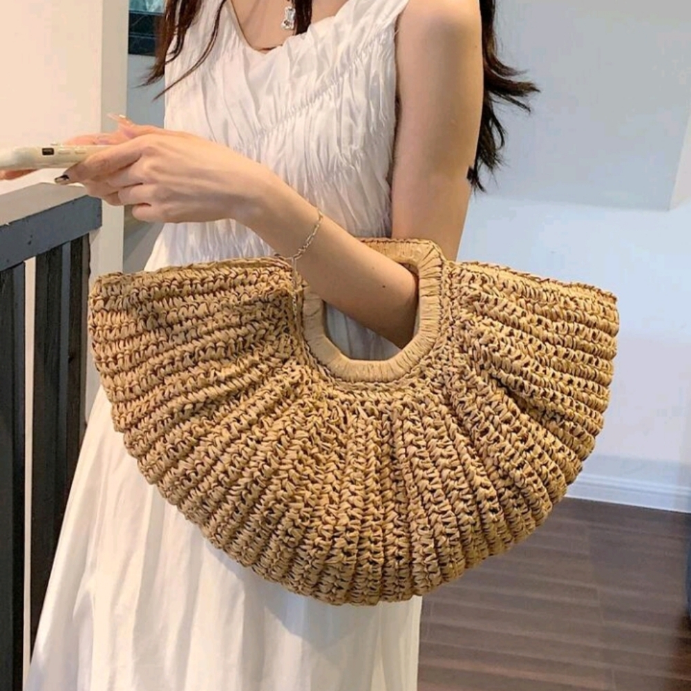 Rattan handbag - Picture 6 of 8